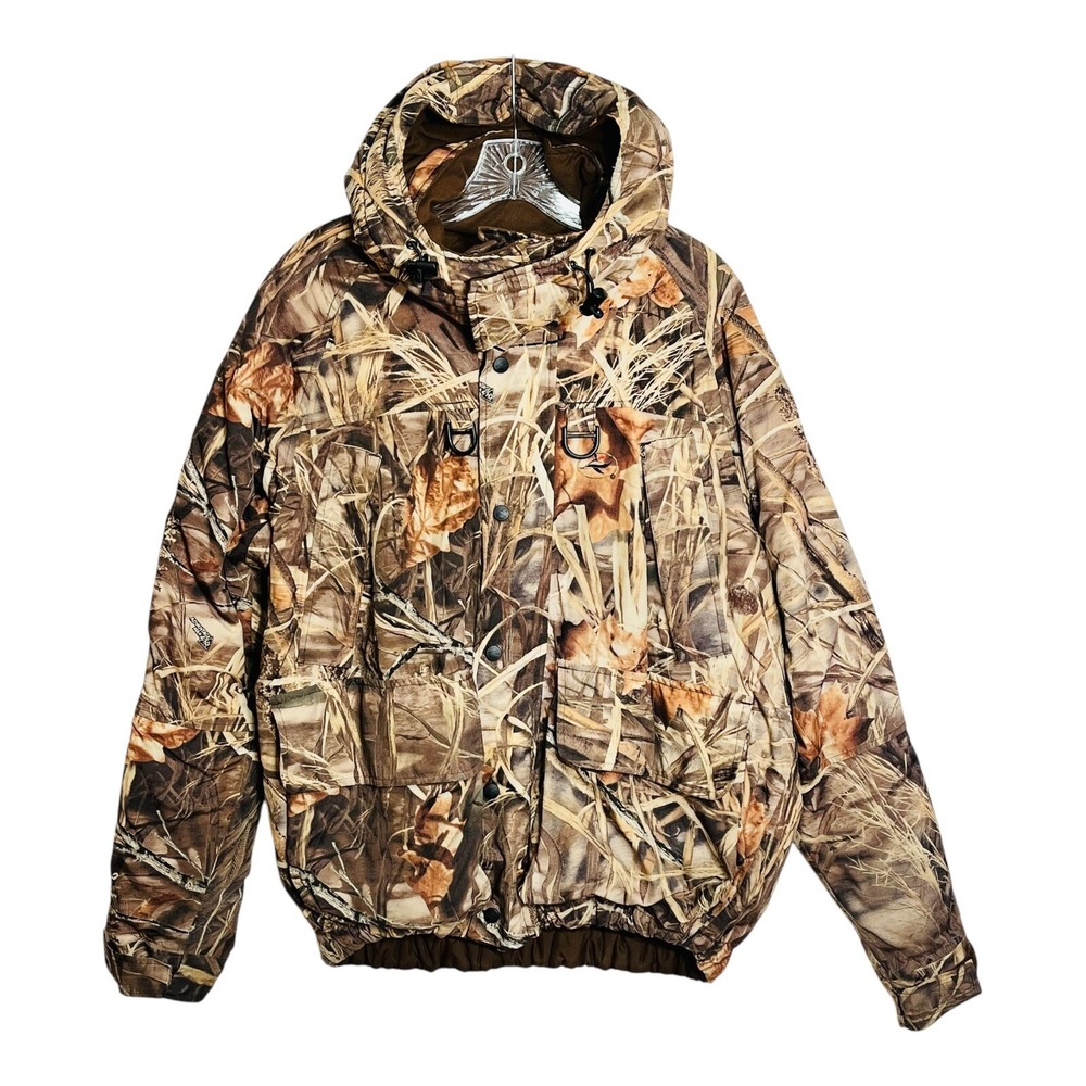 RedHead‎ Men's Size M Camouflage Hooded Jacket Waterfowl Hunting Outerwear